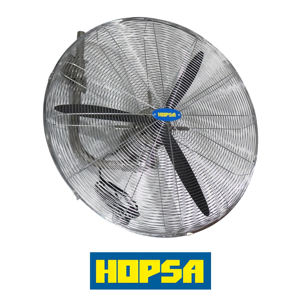 ABANICO INDUSTRIAL DE PARED DE 30 PULGADAS 280W 330M3/MIN (11647 CFM) PLATEADO-DF750TW