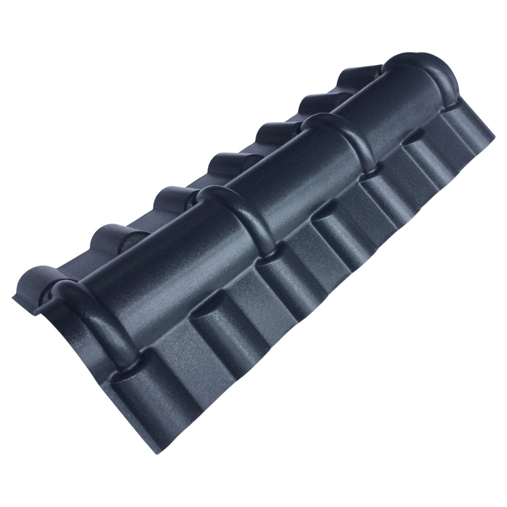 CABALLETE PARA TECHO DE UPVC 1.04m X 3mm ACABADO ANTRACIT TK