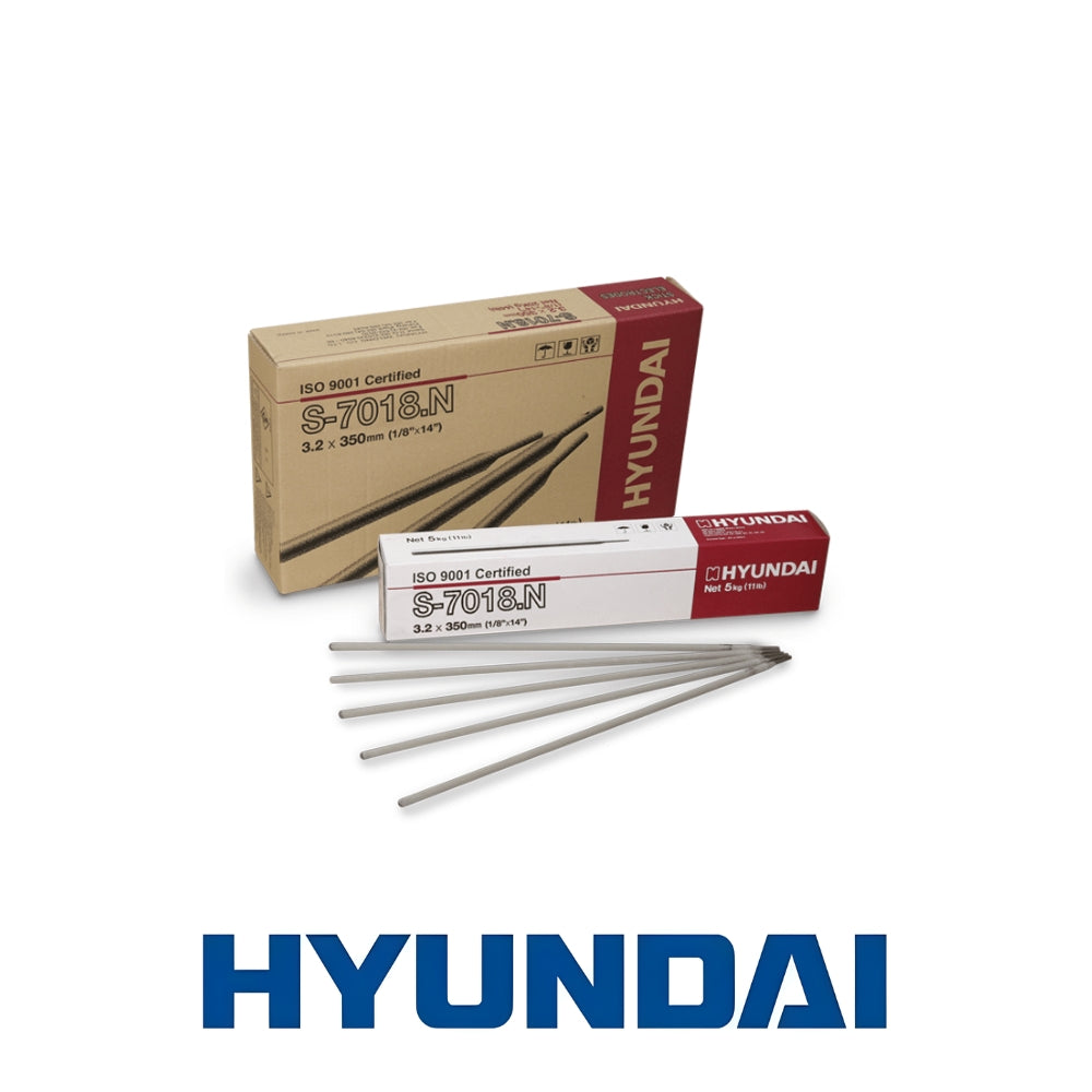 ELECTRODO PARA SOLDADURA 7018 1/8 PULGADAS kg HYUNDAI