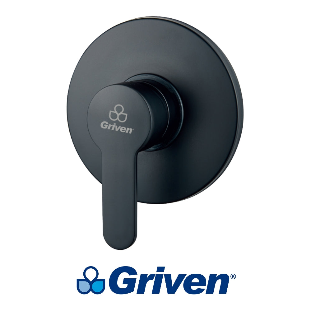 LLAVE DE DUCHA MONOMANDO NEGRA GRIVEN A367-BV-007