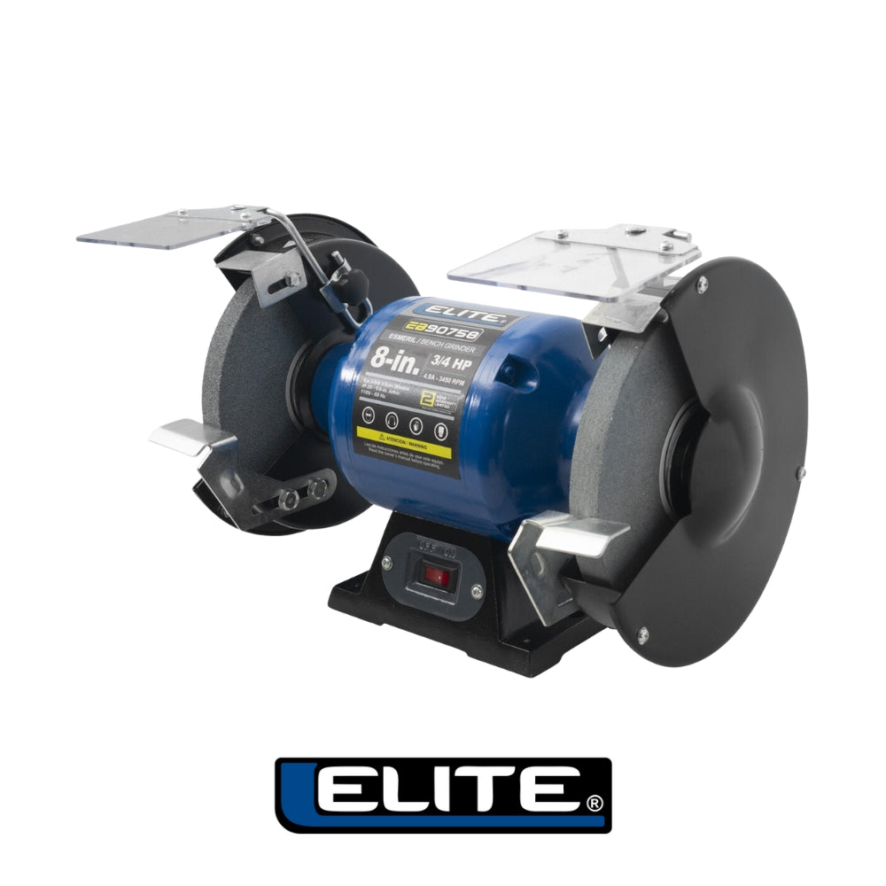 ESMERIL DE BANCO 8 PULGADAS 3/4HP 550W ELITE