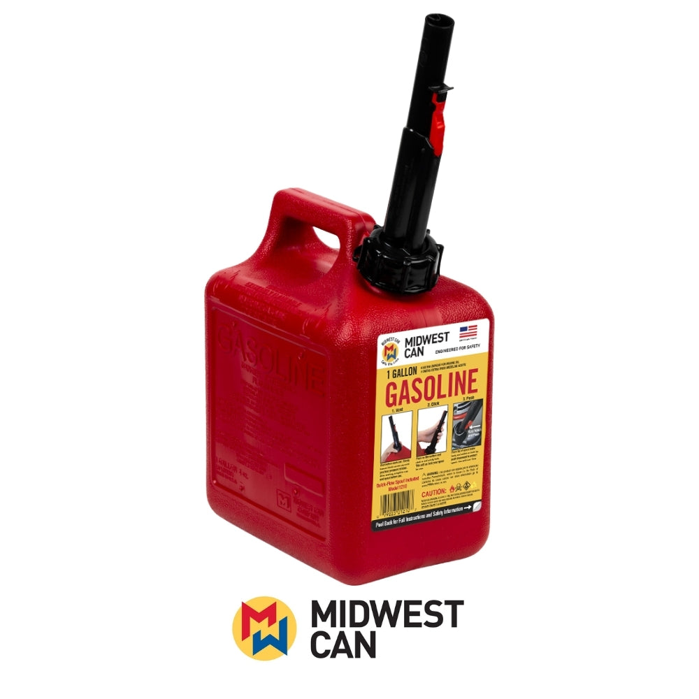 TANQUE PARA GASOLINA 1 GALÓN MIDWEST CAN 1210