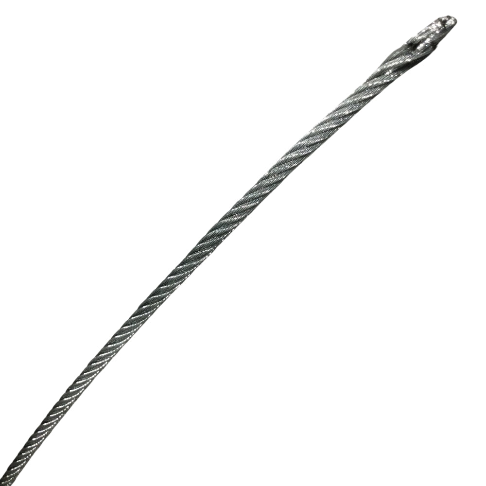 CABLE DE ACERO GALVANIZADO 7X19 DE 3/16 PULGADAS - METRO