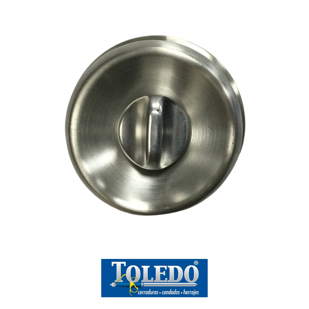 CERRADURA DE POMO MALAGA LLAVE-BOTON ACERO INOXIDABLE TOLEDO