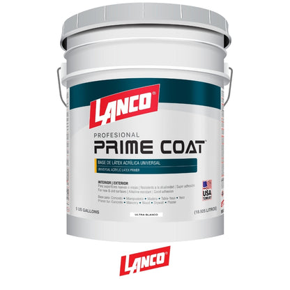 PINTURA BASE PRIME COAT BLANCO 5 GL WP038-2 LANCO