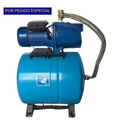BOMBA DE AGUA HIDRONEUMATICA JET 1 HP 60 LITROS