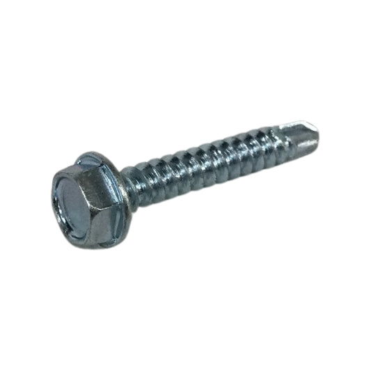 TORNILLO AUTOPERFORANTE HEXAGONAL WASHER HEAD #8 X 1 PULGADAS
