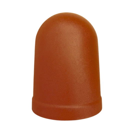 CABALLETE FINAL PARA TECHO DE UPVC 0.25m X 3mm ACABADO TERRA TK