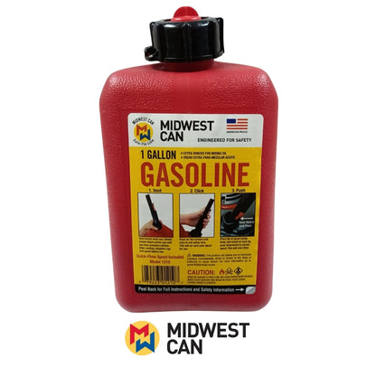 TANQUE PARA GASOLINA 1 GALÓN MIDWEST CAN 1210