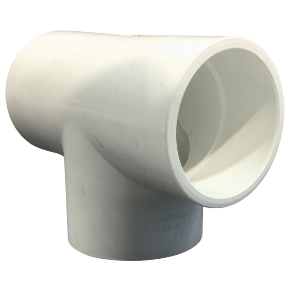 TEE PVC 1-1/4 PULGADAS PRESION SCH-40 C/C