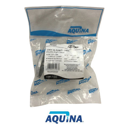 LLAVE DE ANGULO DOBLE 3/8 PULGADASX3/8 PULGADASX3/8 PULGADAS