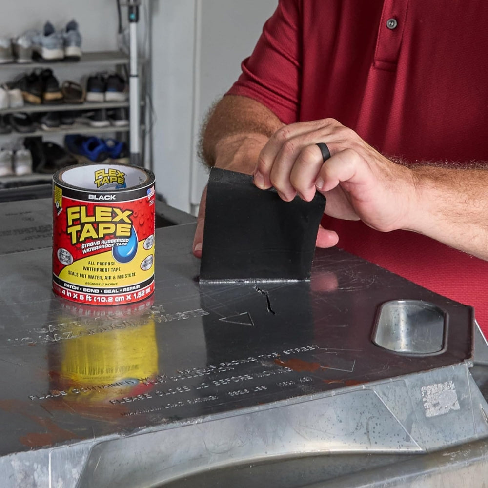 SELLADOR FLEX TAPE - BLACK 10.2CM X 1.5M (AZ288BLK0405)
