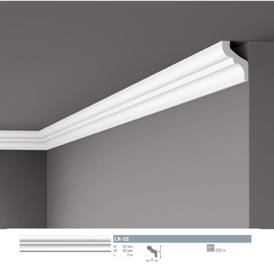 MOLDURA DECORATIVA LX-35/2MT 307985