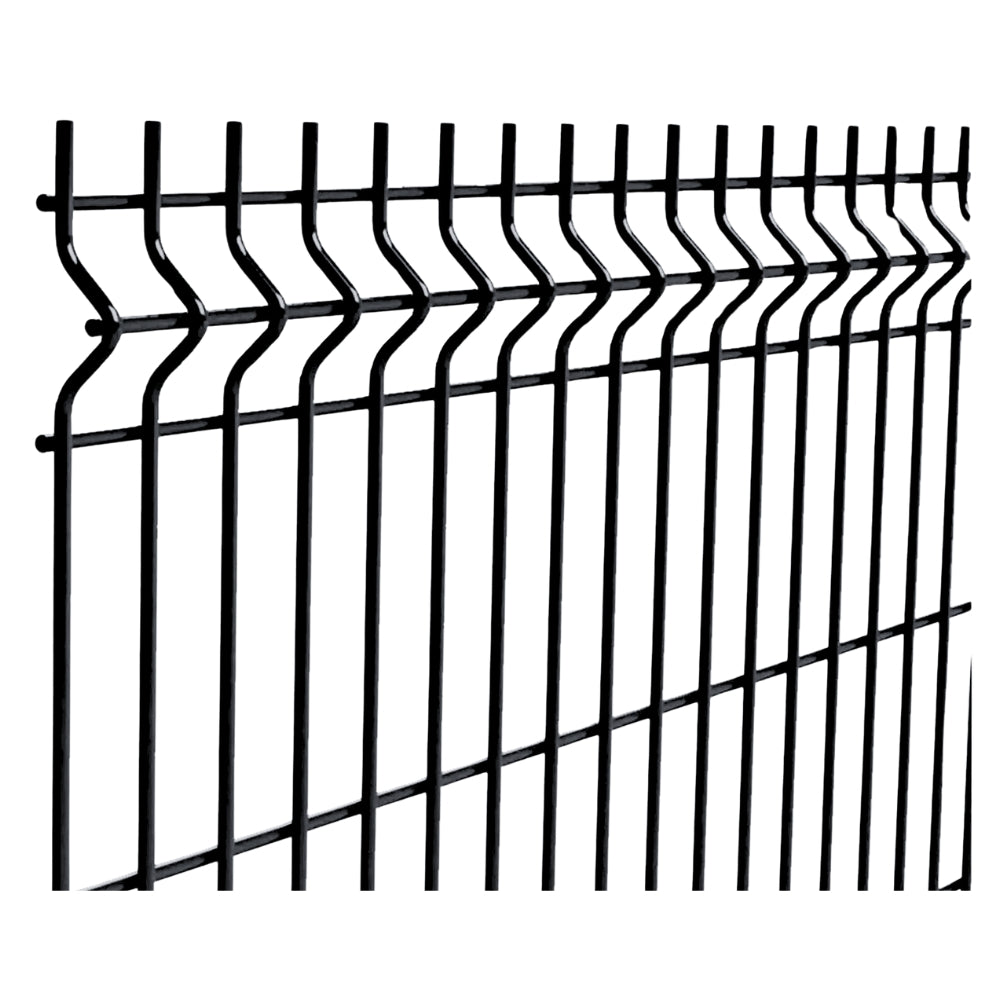 REJA PARA CERCA DEACERO COLOR NEGRO 2.5 MTS X 2 MTS ASTM A510-A641 41421