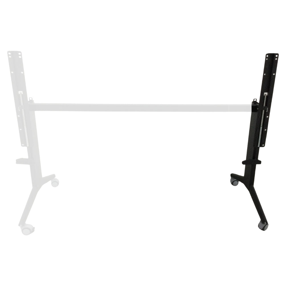 PATAS DE ESCRITORIO LIFE FOLDING METAL LEG 800 MM DERECHA BLACK RIVAL