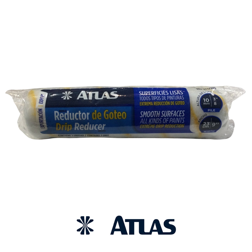 MOTA PARA RODILLO DE 9 PULGADAS X 10MM ANTI GOTAS ATLAS