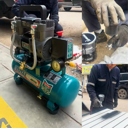 COMPRESOR DE AIRE TOTAL 24L 1.5 HP SIN ACEITE TOTAL UTCS1110242