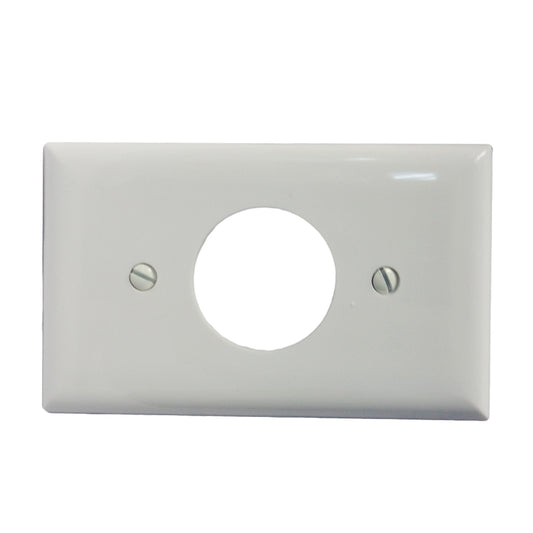 TAPA PLASTICA PARA TOMA SENCILLO 220V BLANCO
