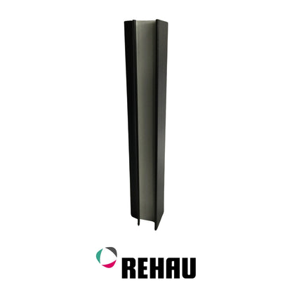 ESQUINERO CONECTOR PARA ZOCALO 90 GRADOS INITIAL 150MM 2624L NEGRO