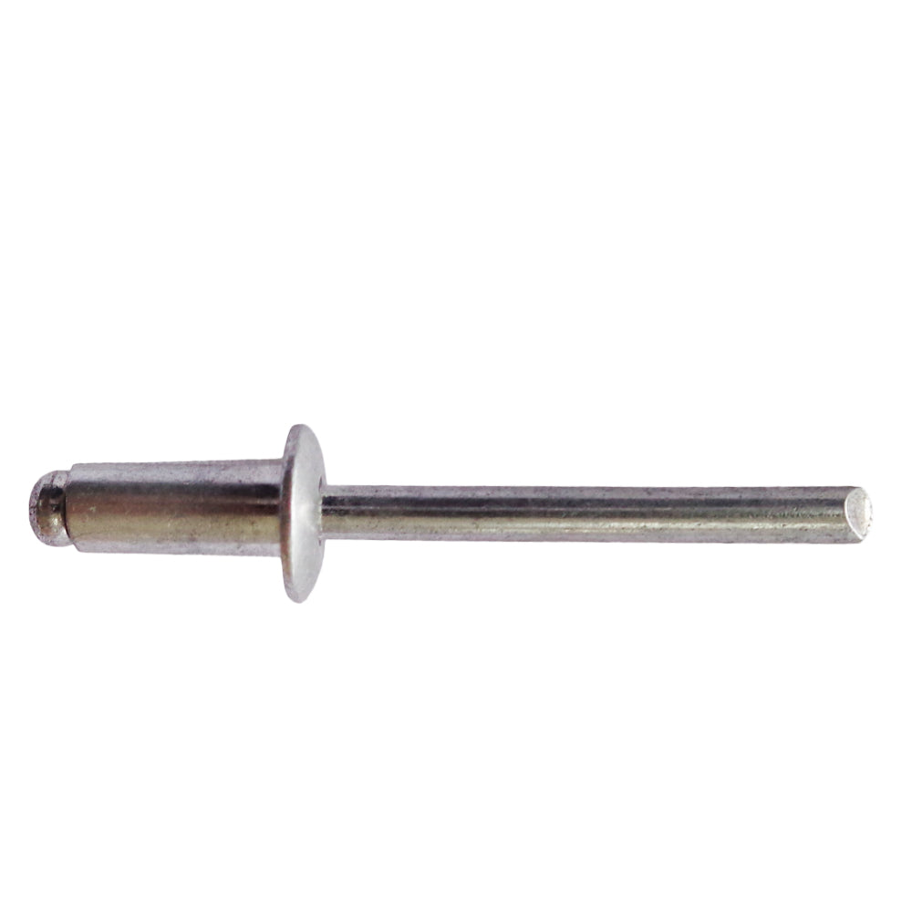 REMACHE CIEGO DE ALUMINIO   3/16  PULGADAS DE ESPESOR   X 0.450 PULGADAS ALTO DE CABEZA