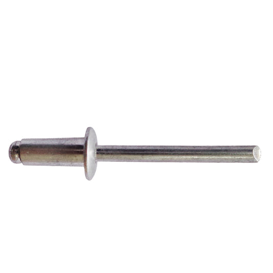 REMACHE CIEGO DE ALUMINIO   3/16  PULGADAS DE ESPESOR   X 0.450 PULGADAS ALTO DE CABEZA
