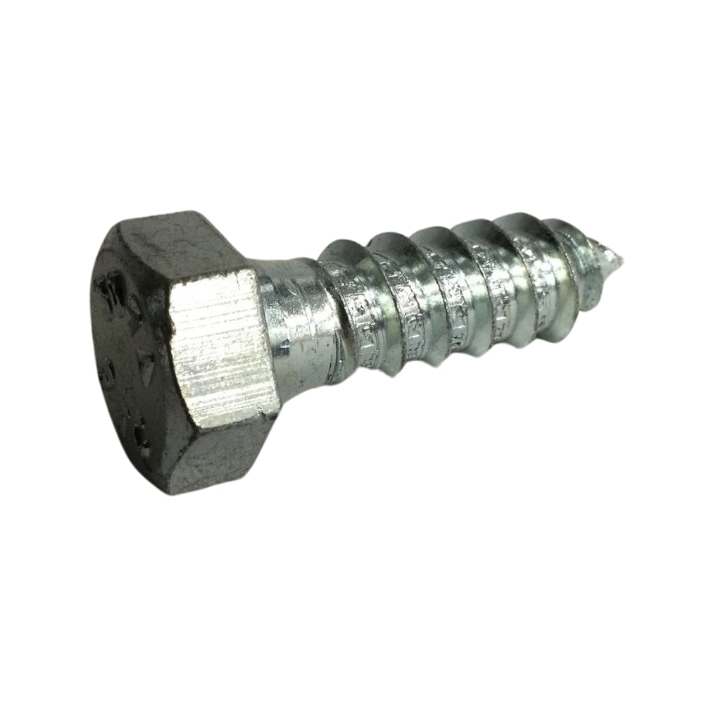 TORNILLO TIRAFONDO HEXAGONAL ZINCADO ACERO GRADO 2 1/2 PULGADAS x 1-1/2 PULGADAS