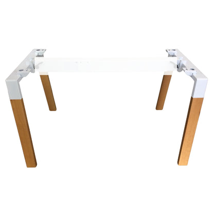 PATAS DE ESCRITORIO URANUS METAL LEG 800MM WHITE RIVAL