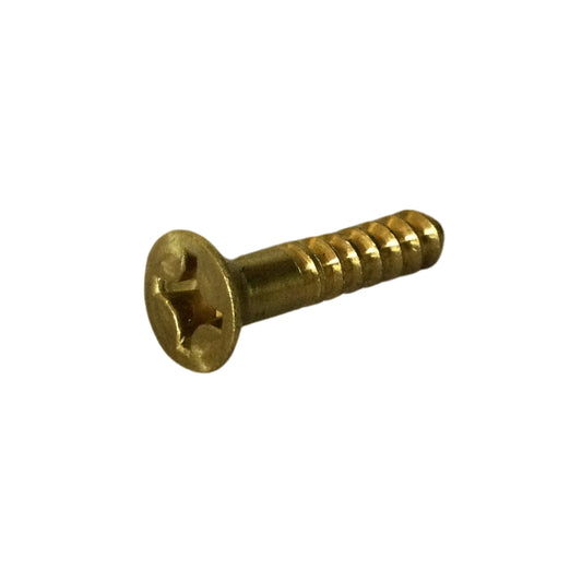 TORNILLO PARA MADERA CAB PLANA PHILLIPS LATON #10 x 1 PULGADAS