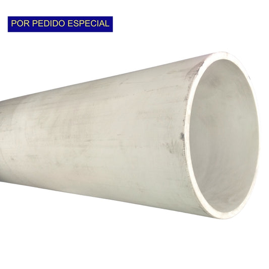 TUBO PVC P/AGUA 150MM-6 PULGADASX20' SDR26 C/C