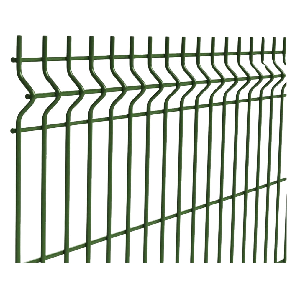 REJA PARA CERCA DEACERO COLOR VERDE 2.5 MTS X 2 MTS ASTM A510-A641