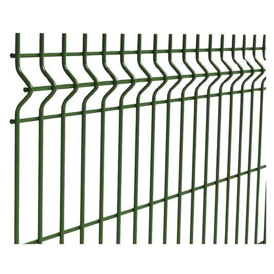 REJA PARA CERCA DEACERO COLOR VERDE 2.5 MTS X 2 MTS ASTM A510-A641