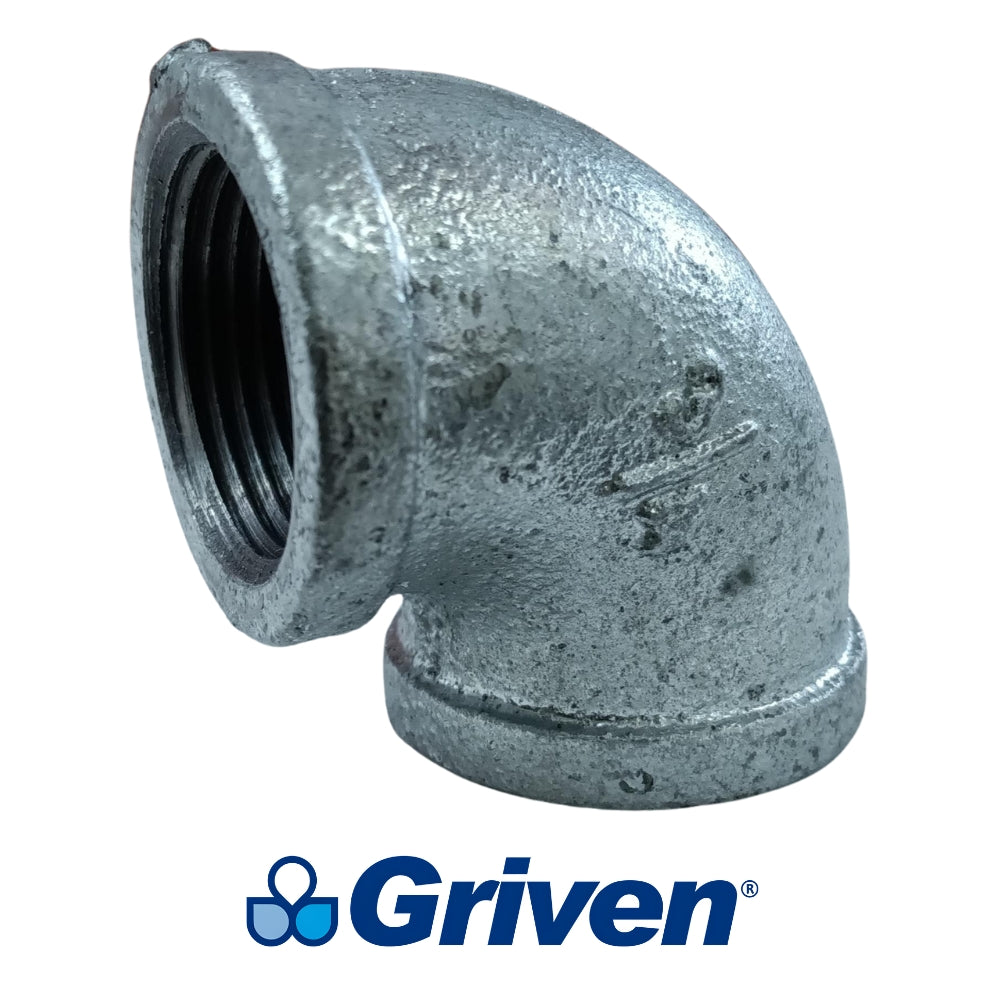 CODO GALVANIZADO DE 3/4 IN X 90 GRADOS PARA TUBERÍAS