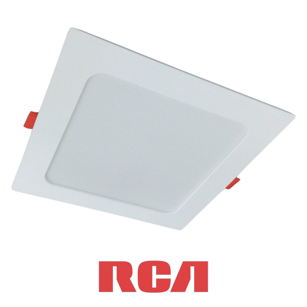 PANEL LED CUADRADO EMPOTRABLE 12W 960LM CCT 3000K/4000K/6500K 85-277V 188*173*27MM RCA (RLSLN12W)