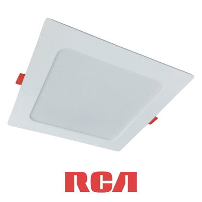 PANEL LED CUADRADO EMPOTRABLE 12W 960LM CCT 3000K/4000K/6500K 85-277V 188*173*27MM RCA (RLSLN12W)