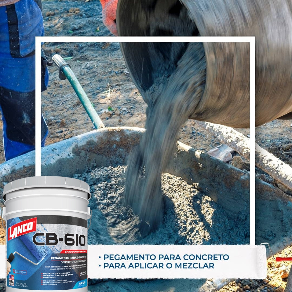 BONDING AGENT AZUL 5 GALONES CB610-2 LANCO