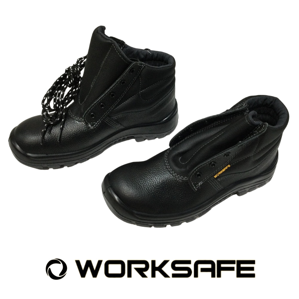 BOTA DE SEGURIDAD CUERO #45/12 ISO 20345