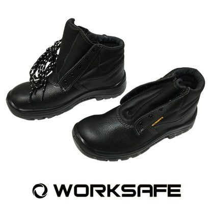 BOTA DE SEGURIDAD CUERO #45/12 ISO 20345
