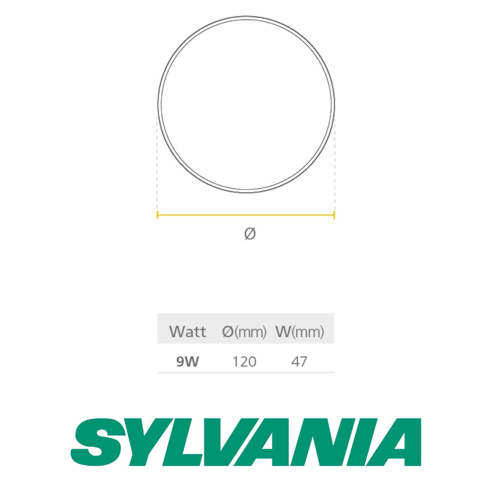LED MOON 9W SYLVANIA