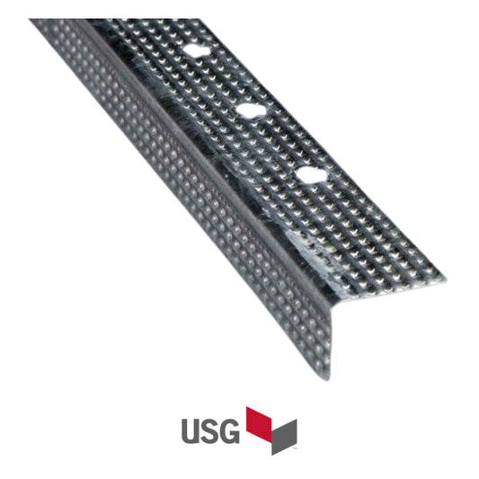 ESQUINERO METAL PARA GYPSUM 1-1/4 PULGADASX10'