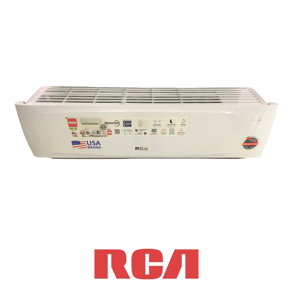 AIRE ACONDICIONADO SPLIT, RCA, 24KBTU, INVERTER PLUS, WIFI, BLUETOOTH, SEER 19 RCSA2402INV