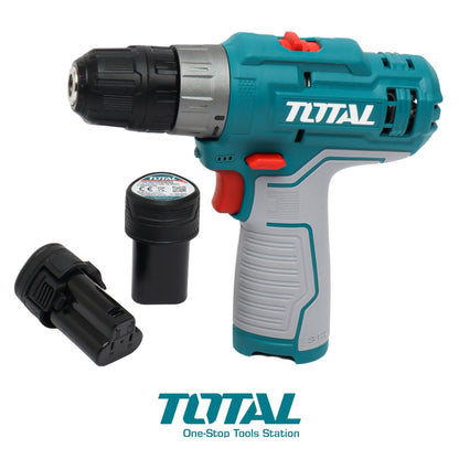 TALADRO INALÁMBRICO TOTAL 3/8 PULGADAS 12 V 20 NM LUZ LED (NO INCLUYE CARGADOR) TIDLI12202