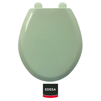 ASIENTO  VERDE REDONDO  PARA INODORO EDESA