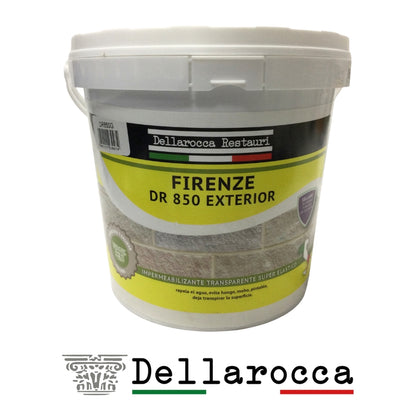 IMPERMEABILIZANTE FACHADAS SELLADO DE GRIETAS Y FISURAS DELLAROCCA DR850 1 GALON
