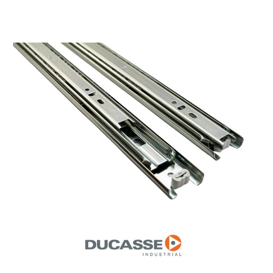 CORREDERA TELESCOPICA EXTRACCION TOTAL 500MM STD 35MM (ZN) DUCASSE