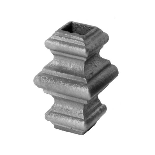 INSERTO DECORATIVO DE HIERRO FORJADO   14X40X65mm - 746/5