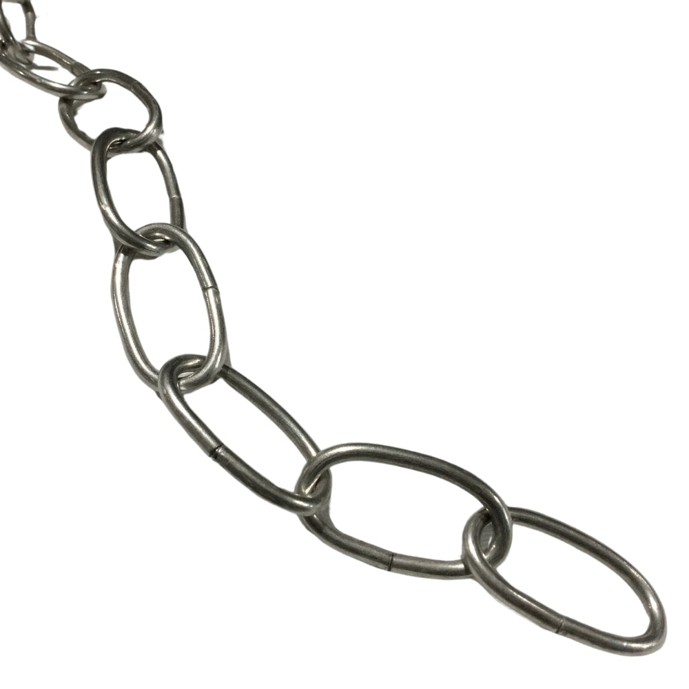 CADENA DE ESLABON TIPO JACK DOBLE #10 LATON BRILLANTE - METRO