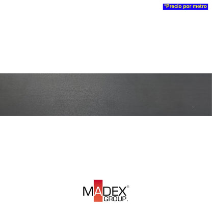 CANTO GRIS PLOMO 1.80 X 22MM LOTE 1