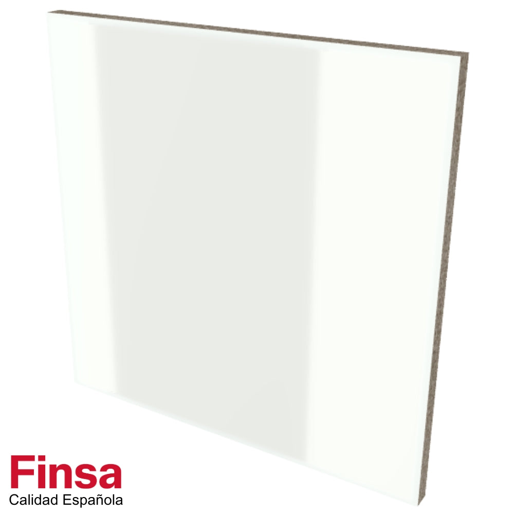MELAMINA SUPERPAN HIDROFUGO EZ LAM ACRI2 2,850 X 1,220 X 19 BLANCO ALASKA TOP GLASSG LOW