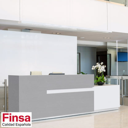 MELAMINA FIMAPAN HIDROFUGO DECOR 2.85M X 2.10M X 15MM ALUMINIO AROSA S.3