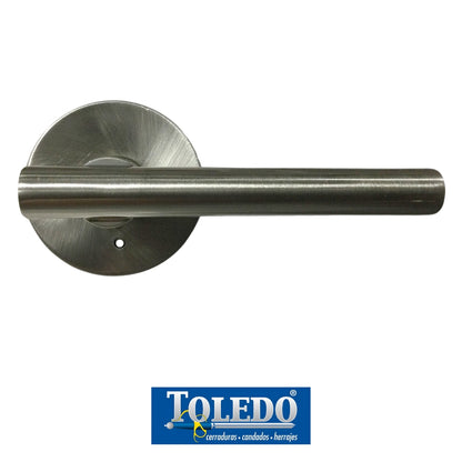 CERRADURA LEVER ITALICA BOTON SATIN NIQUEL V1920-IT-US15